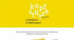 Desktop Screenshot of kopfstuetze.info